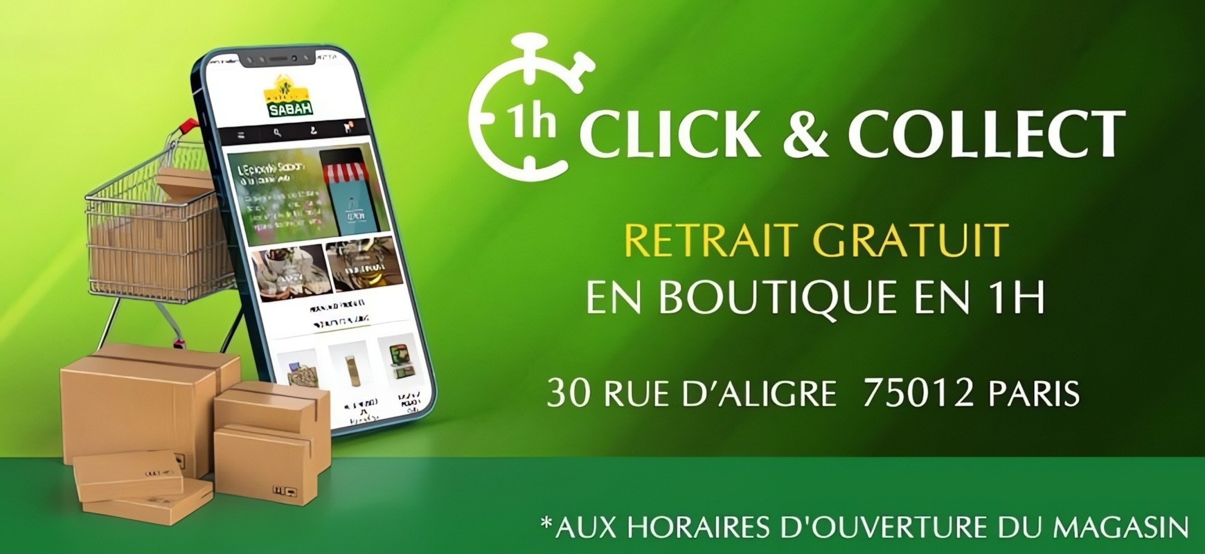 Click & Collect 1h